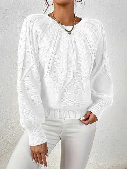 EleganWeave™ Cable Knit Sweater