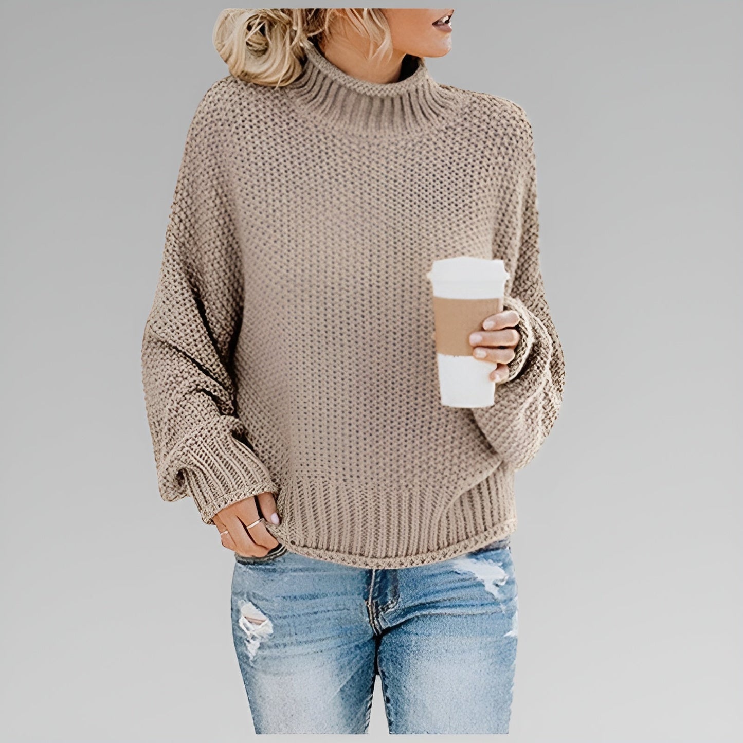 AmberCove™ Chunky Knit Sweater