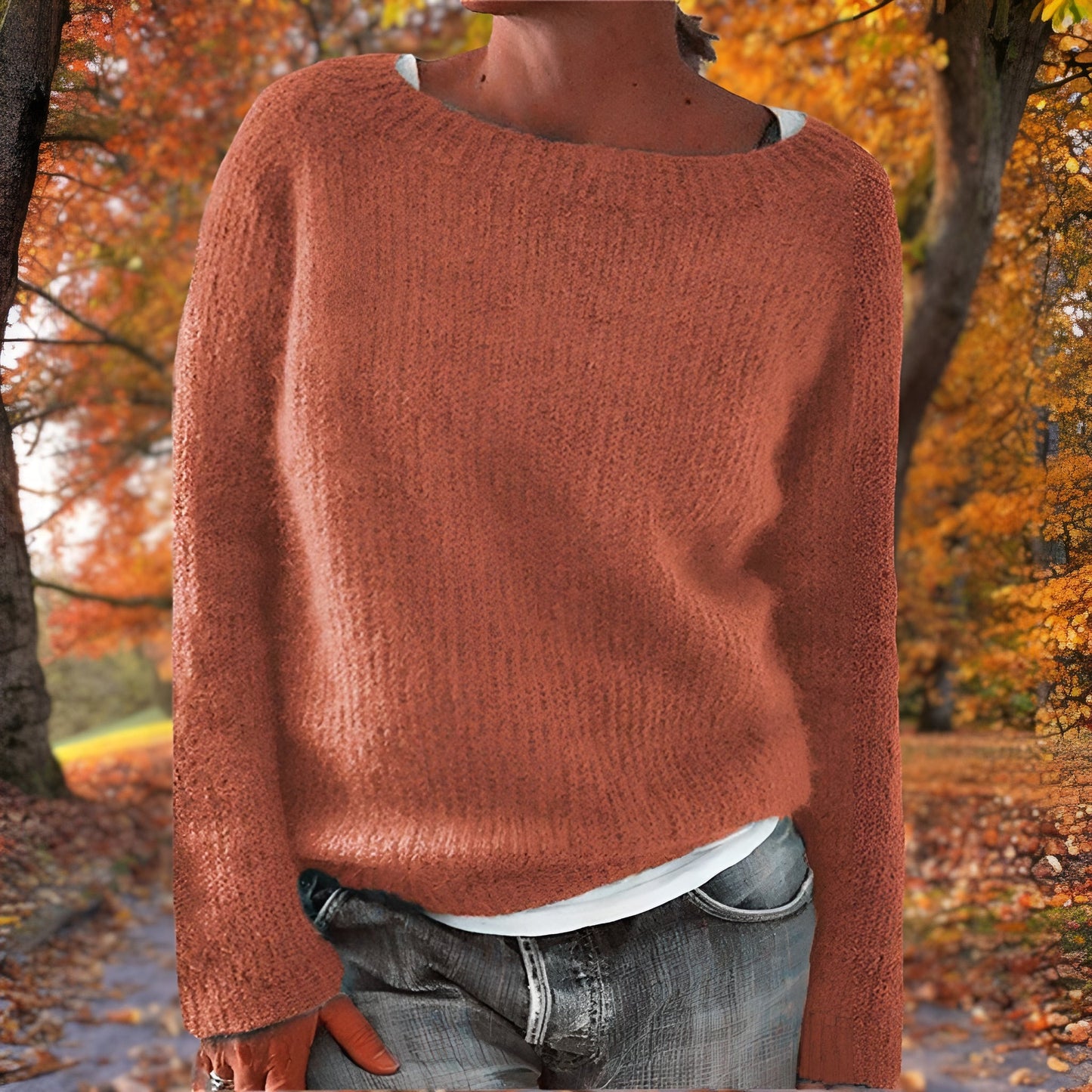 AutumnGrove™ Knit Sweater