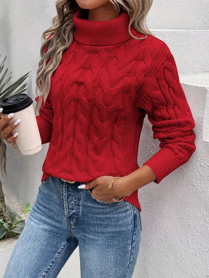 CocoaWeave™ Cable Knit Sweater