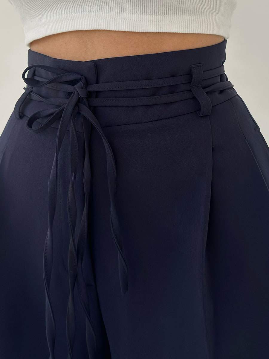 Véloca™ Draped Wide-Leg Pants