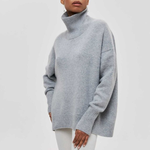 AzureCozy™ Turtleneck Sweater