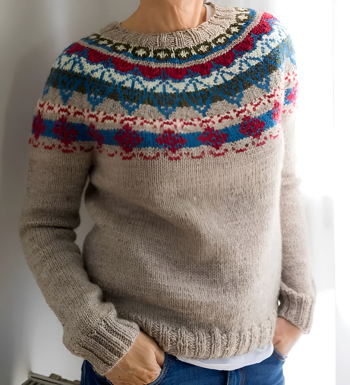 NordLoom™ Heritage Knit Sweater