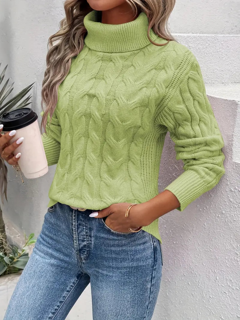 CocoaWeave™ Cable Knit Sweater