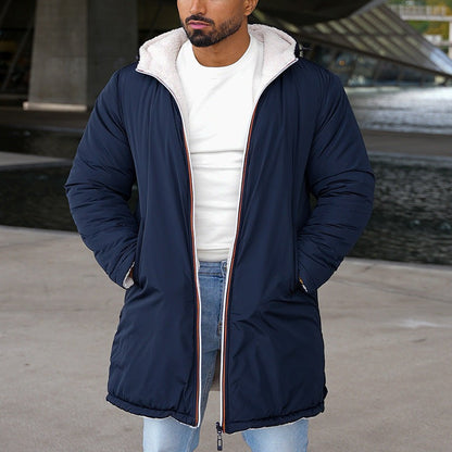 DualCozy™ Reversible Hooded Coat