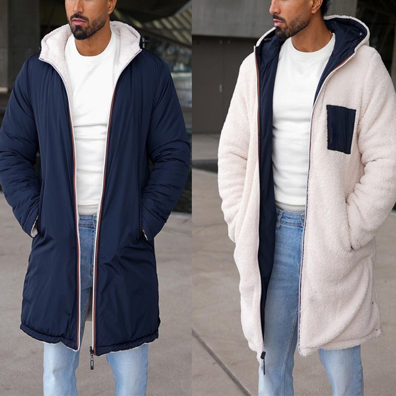 DualCozy™ Reversible Hooded Coat